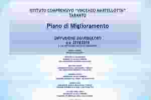 DIFFUSIONE RISULTATI PDM 2018/2019