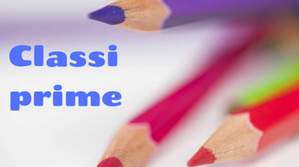 Elenchi classi prime
