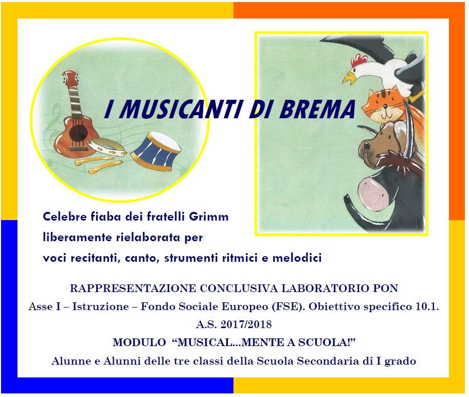 Imm. loc. PON Musicalmente a scuola