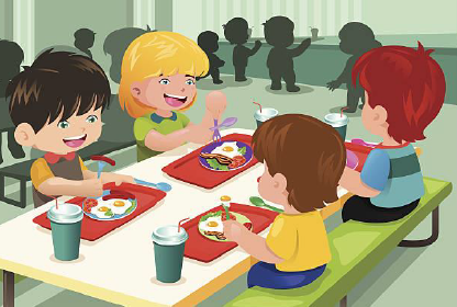Immagine refezione scolastica