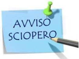 cartello sciopero