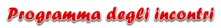 programma degli incontri