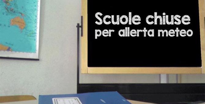 scuole chiuse allerta meteo 2